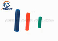 Perno de ancla de nylon plástico concreto de los enchufes de la naranja/” de pared 5/16x1 azul/blanco