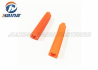 Perno de ancla de nylon plástico concreto de los enchufes de la naranja/” de pared 5/16x1 azul/blanco