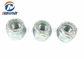 Stainless Steel Hex Head Nuts With Nylon Insert Lock Electroplating ASME B18.16.6