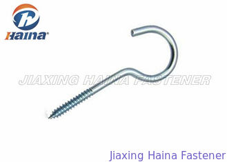 Hardening Heat Treatment Screw Eye Hooks For Buildings / Engeering Equipment