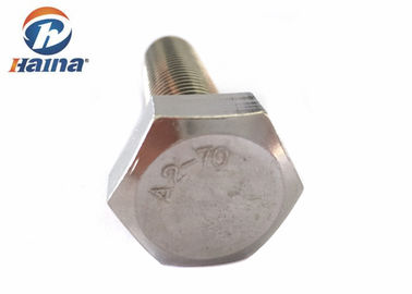 Perno de alta calidad de acero inoxidable de la cabeza de hex. DIN931 304 316 para el precio de fábrica
