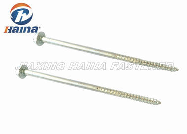 Pernos del reborde tornillos penetrantes/M10 de la cabeza del reborde del hexágono del acero inoxidable del estruendo 6928