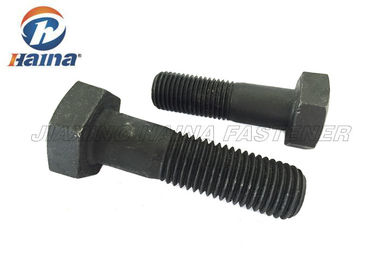 Pernos pesados estructurales de la cabeza de hex. de DIN933 DIN931 ASTM A325 A490 ISO4041Black