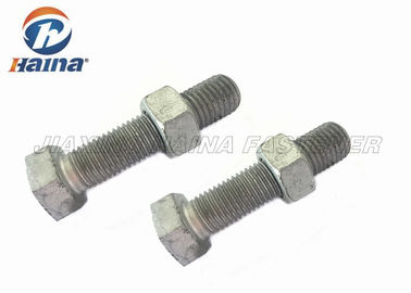Perno de acero y lavadoras galvanizados de la cabeza de hex. 4,8 8,8 de carbono de la inmersión caliente