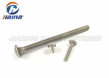M24 - M10 DIN608 304 de acero inoxidables perno de carro del hilo de 316 mitades