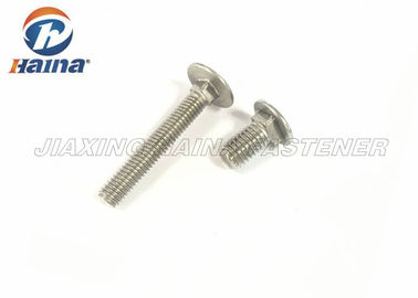 M24 - M10 DIN608 304 de acero inoxidables perno de carro del hilo de 316 mitades