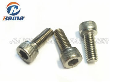 A2-70 tornillos de máquina color plata de acero inoxidables del estruendo 912 con la cabeza del casquillo del zócalo