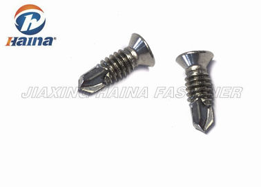 Tornillo de acero inoxidable de la perforación del uno mismo de la cabeza de 316 M2 Phillips de la impulsión principal plana