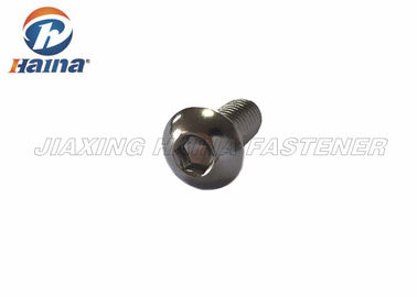 Tornillo de máquina de acero inoxidable 304 316 de la cabeza del botón del zócalo del hex. de M4 M5