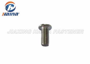 Tornillo de máquina de acero inoxidable 304 316 de la cabeza del botón del zócalo del hex. de M4 M5