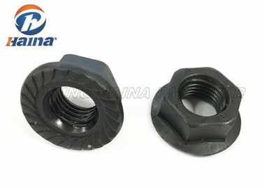 El cinc el grado Nuts 8,8 del acero de carbono M16 de la cabeza plateó/de hex. del negro para la conexión de la tubería