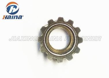 Acero inoxidable 18 - 8 color llano Keps K - tuercas de fijación con la lavadora de giro libre