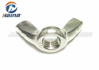 316 color llano de acero inoxidable M12 Wing Head Nut para el metal Buliding