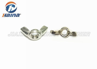 316 color llano de acero inoxidable M12 Wing Head Nut para el metal Buliding