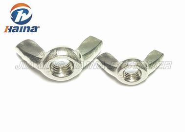 316 color llano de acero inoxidable M12 Wing Head Nut para el metal Buliding