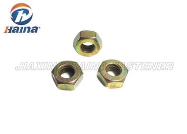 Cabeza hexagonal Nuts modificada para requisitos particulares del acero de carbono con el estruendo amarillo 934 del final del cinc