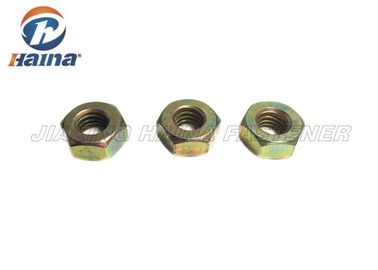 Cabeza hexagonal Nuts modificada para requisitos particulares del acero de carbono con el estruendo amarillo 934 del final del cinc