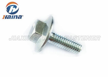 La cabeza de hex. completa izquierda del hilo emperna el grado plateado cinc azul 10,9 del estruendo 6921 de UNC