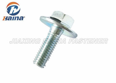 La cabeza de hex. completa izquierda del hilo emperna el grado plateado cinc azul 10,9 del estruendo 6921 de UNC