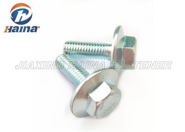 Hilo izquierdo modificado para requisitos particulares perno del reborde de la cabeza de hex. del acero de carbono de M8 X.25/hilo derecho