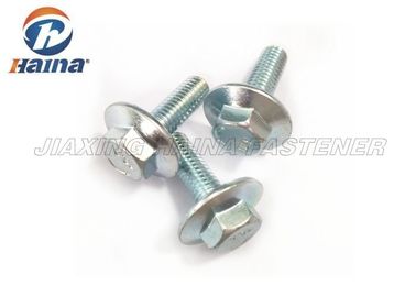 Hilo izquierdo modificado para requisitos particulares perno del reborde de la cabeza de hex. del acero de carbono de M8 X.25/hilo derecho