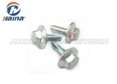 Hilo izquierdo modificado para requisitos particulares perno del reborde de la cabeza de hex. del acero de carbono de M8 X.25/hilo derecho
