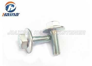 Hilo izquierdo modificado para requisitos particulares perno del reborde de la cabeza de hex. del acero de carbono de M8 X.25/hilo derecho