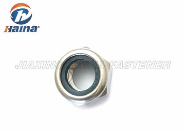 304 316 tuercas de fijación de nylon de acero inoxidables de la inserción del hex. de la estabilización DIN985