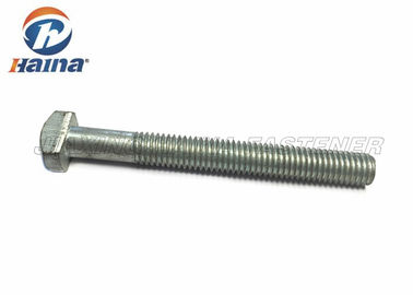 El martillo llano del tornillo en T de la clase 4,8 del final de las sujeciones de encargo no estándar va al ferrocarril