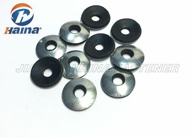Las lavadoras planas de goma de EPDM galvanizaron el acero negro del color para el tornillo de la perforación del uno mismo