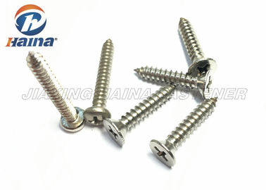 Cabeza avellanada Phillips Self Tapping Screws del acero inoxidable 304 del estruendo 7982