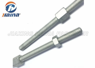 La capa negra material de acero de carbono DIN975 roscó completamente a Rod For Building