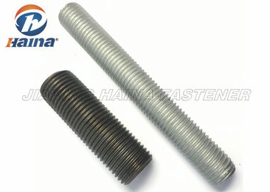 La capa negra material de acero de carbono DIN975 roscó completamente a Rod For Building