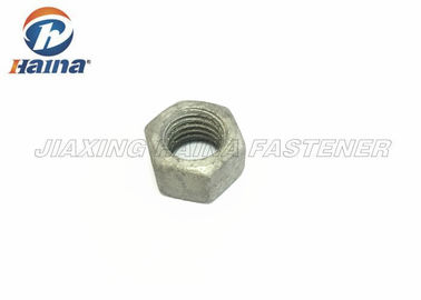 Las nueces de aluminio/de cobre amarillo de la cabeza de hex. galvanizaron la inmersión caliente M14 GR8.8 UNC para la energía eólica