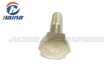 Perno de la cabeza de hex. del hilo del estruendo 931 A2 A4 de M10 M16 medio para el acero estructural