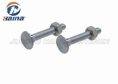 Pernos de carro cuadrados avellanados galvanizados de acero del cuello de carbono 4,8 5,8