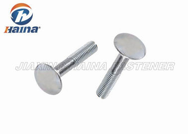 Pernos de carro cuadrados avellanados galvanizados de acero del cuello de carbono 4,8 5,8