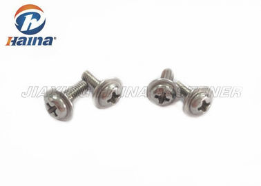 304 de acero inoxidables cruz de 316 máquinas ahuecaron a Pan Head Screws With Collar