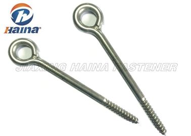 El perno de retraso inoxidable del ojo del alambre de acero/el ojo penetrante del metal atornilla con el gancho de la soldadura