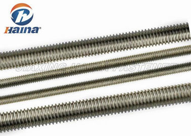 acero inoxidable DIN976 Rod completamente roscado del estruendo 975 de la longitud M10 de 1000m m