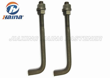 M3 - La inmersión caliente M64 galvanizó el grado 8,8 L tipo tipo perno de J de ancla concreto