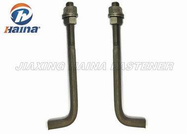 M3 - La inmersión caliente M64 galvanizó el grado 8,8 L tipo tipo perno de J de ancla concreto