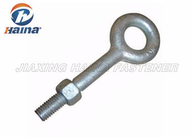Perno de ojo forjado descenso galvanizado de acero del grado 8,8 de la cabeza de hex. de la inmersión caliente de carbono M24