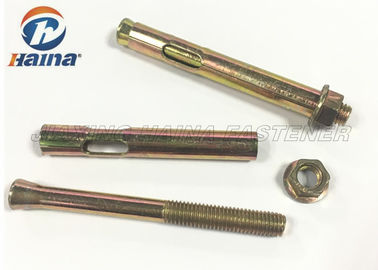 Construcción Dyna Sleeve Expansion Anchor Bolt de Australia con la nuez del reborde