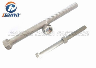 pernos de acero inoxidables de la cabeza de hex. del tratamiento térmico DIN931 A4-70 de la solución