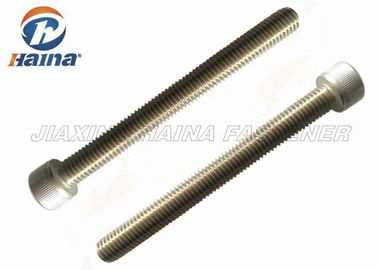 Estruendo métrico 912 de la maquinaria del perno M12 de Allen del tornillo de casquillo de la cabeza de zócalo del acero inoxidable A4