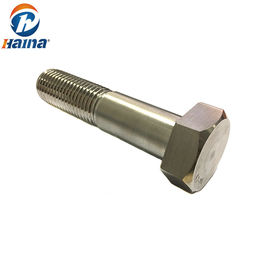 De acero inoxidable de M10-M8 DIN931 SS304 SS316 emperna el medio perno de la cabeza de hex. del hilo