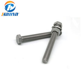 Perno de acero del acero inoxidable/de la cabeza de hex. de carbono SS304 SS316 SS316L