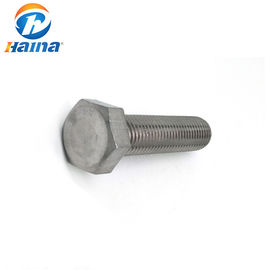 Perno de acero del acero inoxidable/de la cabeza de hex. de carbono SS304 SS316 SS316L