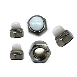 El hexágono SS304/316 de las nueces del acero inoxidable del OEM cubrió con una cúpula las tuercas ciegas de nylon blancas